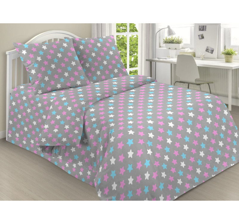 Бязь набивная 150 см 120 г/м2 набивная рис.92842025-3 