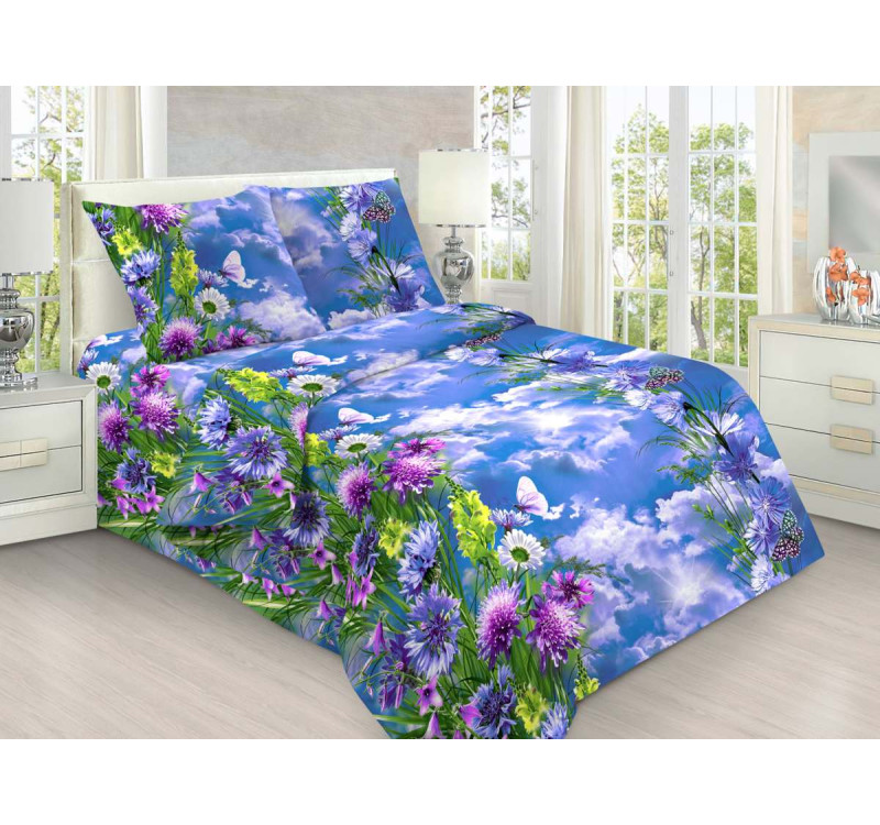 Бязь набивная 150 см 120 г/м2 набивная рис.92841409 
