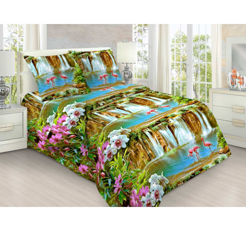 Бязь набивная 150 см 120 г/м2 "эффект объема" рис.92841470 