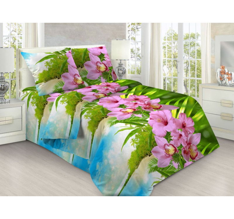Бязь набивная 150 см 120 г/м2 "эффект объема" рис.92841974 