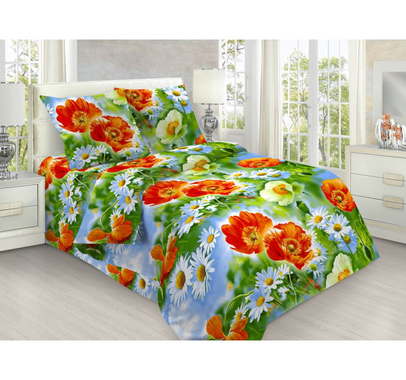 Бязь набивная 150 см 120 г/м2 "эффект объема" рис.92842135 