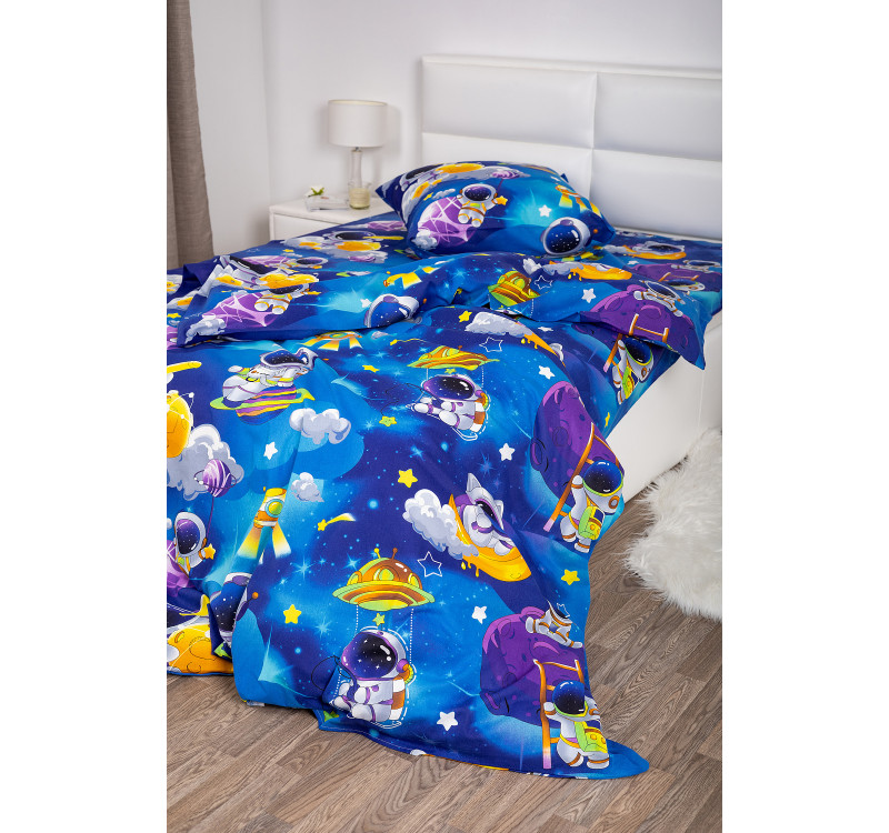 Бязь детская 150 см 120 г/м2 svk Полёт 12916-1 