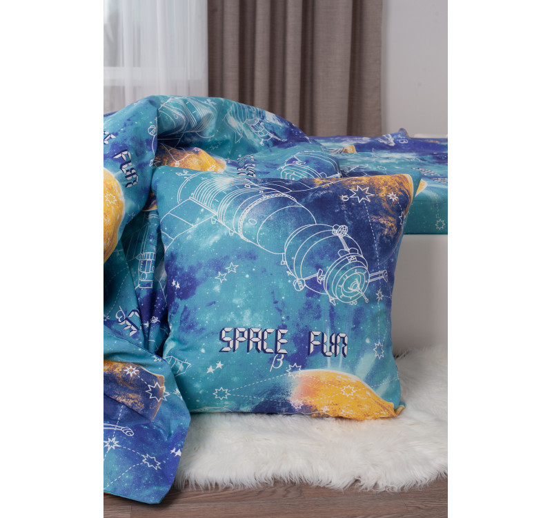 Бязь детская 150 см 120 г/м2 svk Галактика 12300-1 