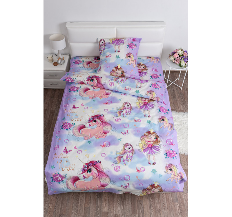 Бязь детская 150 см 120 г/м2 svk Мейджик 12199-1 