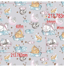 Фланель детская Китай 90 см арт.china375