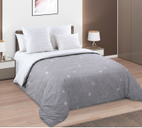 Ткань Перкаль 220 см 110 г/м2 рис.662991 Снежный олень основной 1