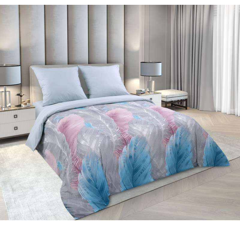 Ткань Перкаль 235 см 110 г/м2 рис.664141 Мягкая перина 1