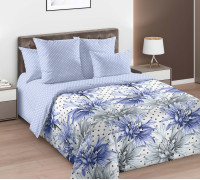 Ткань Перкаль 235 см 110 г/м2 рис.661541 Цветение основной 1