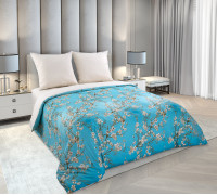 Ткань Перкаль 235 см 110 г/м2 рис.664181 Ветка сакуры 1