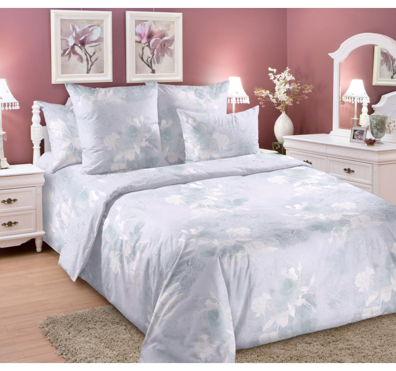Ткань Перкаль 220 см 110 г/м2 рис.209591 Саломея компаньон 1