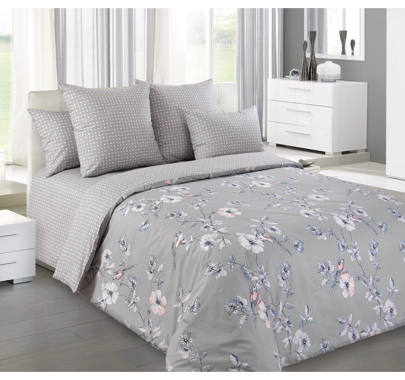 Ткань Перкаль 220 см 110 г/м2 рис.1213501 Камилла компаньон 1