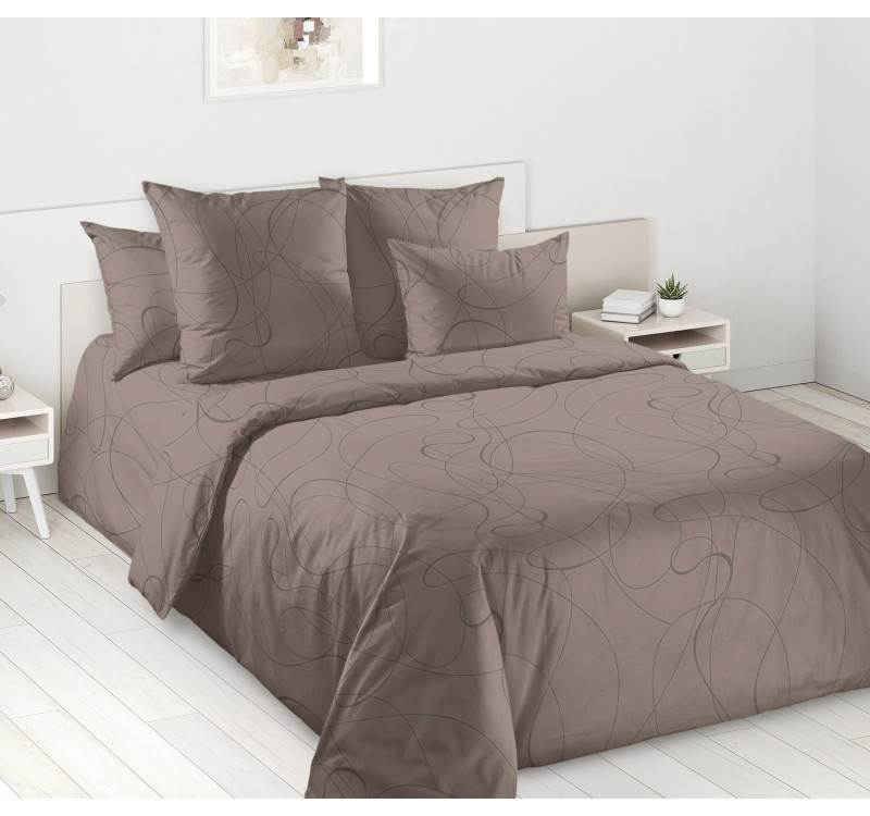 Ткань Перкаль 220 см 110 г/м2 рис.662691 Альфредо компаньон 1