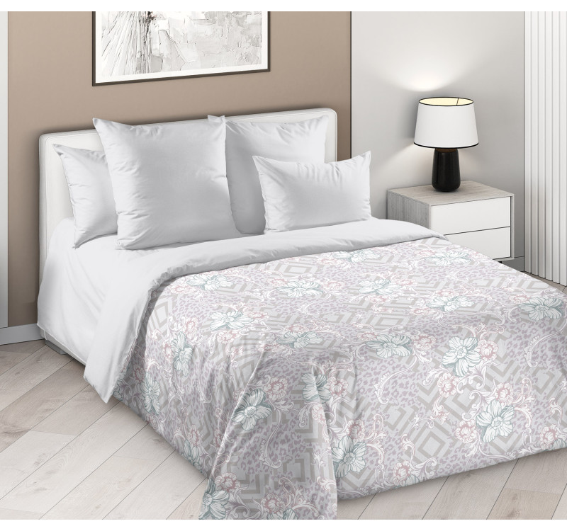 Ткань Перкаль 220 см 110 г/м2 рис.1319302 Виола 2