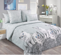 Ткань Перкаль 220 см 110 г/м2 рис.205041 Кесси 1
