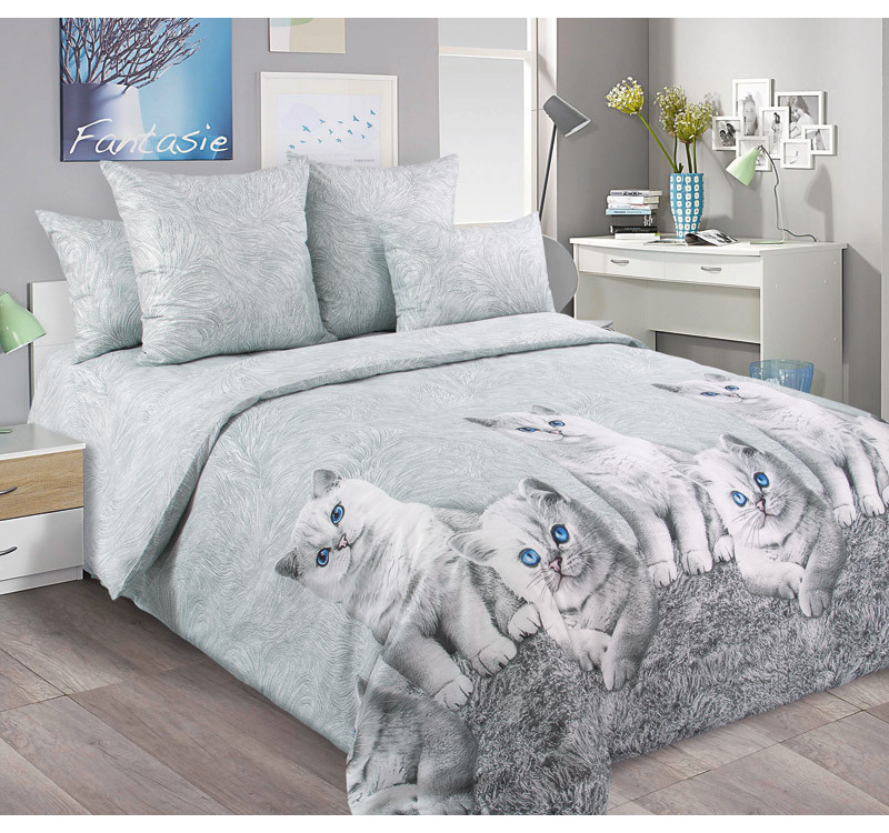 Ткань Перкаль 220 см 110 г/м2 рис.205041 Кесси 1