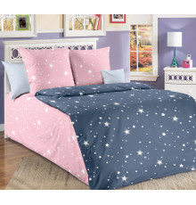 Ткань Перкаль 150 см 110 г/м2 рис.204562 Звездное небо 2