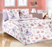 Ткань Перкаль 150 см 110 г/м2 рис.664561 Балерина 1