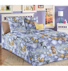 Ткань Перкаль 150 см 110 г/м2 рис.206501 Моя зайка 1