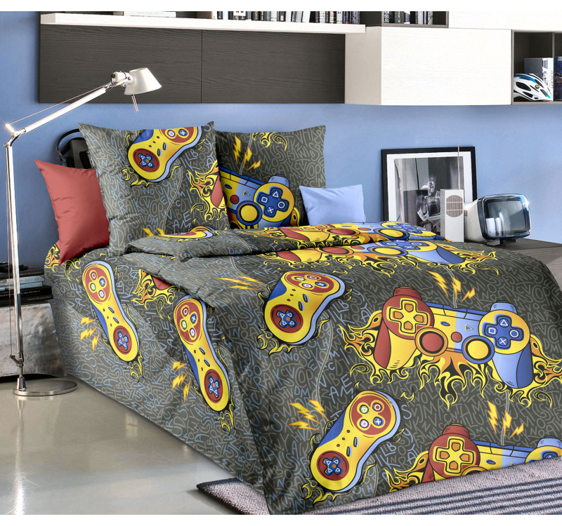 Ткань Перкаль 150 см 110 г/м2 рис.662041 Игрок 1