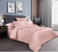 Ткань Сатин 250 см 120г/м2 рис.8603511 Персиковый