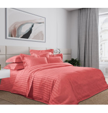 Ткань Сатин 250 см 120г/м2 рис.861483 Терракотовый