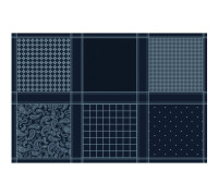 Ткань Ситец 95 см наб 29505-2 Теплый сумрак