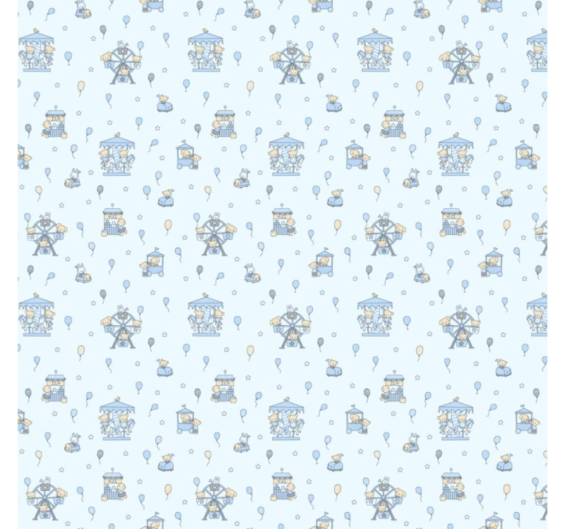 Фланель 90 см 29144-5 Карусель 