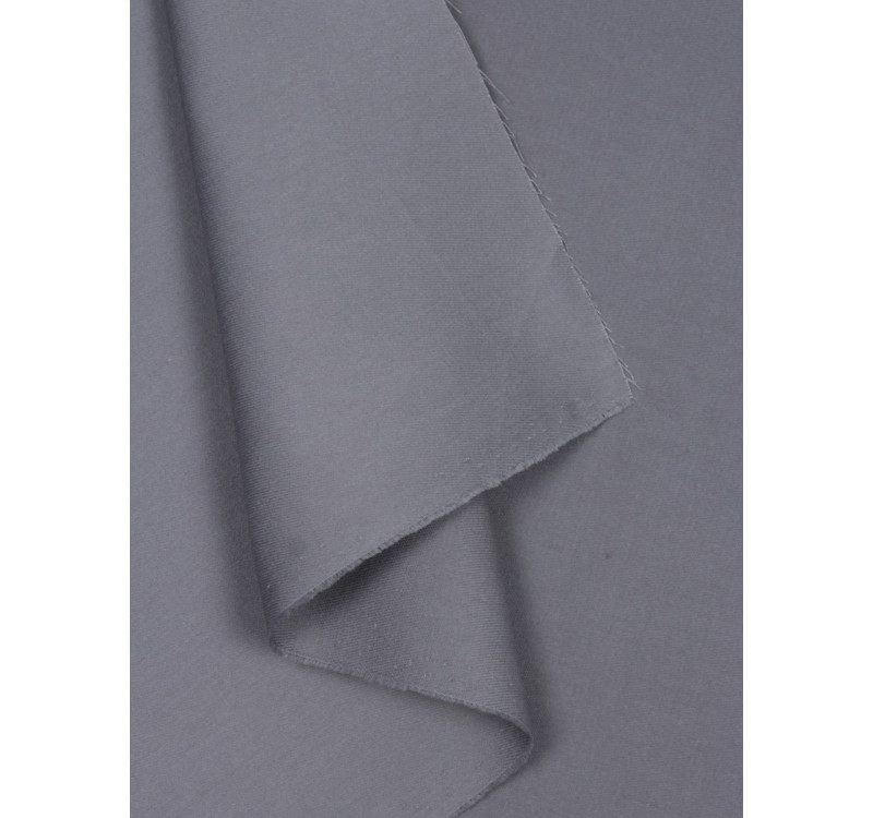 Ткань Твил гладкокрашеный 150 см 210 г/м2 Светло-серый 040